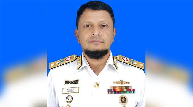 নতুন নৌবাহিনী প্রধান হচ্ছেন নাজমুল হাসান