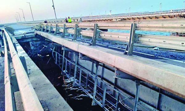 ক্রাইমিয়া সেতুতে ইউক্রেনের হামলা, নিহত ২