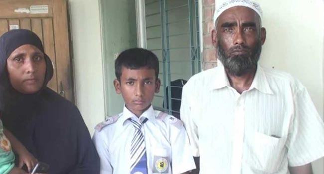 নারায়ণগঞ্জে ১২ বছরের শিশু আসামি, স্কুল ড্রেসে আদালতে