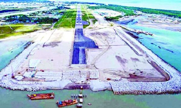 ডিসেম্বরে উদ্বোধন দীর্ঘতম রানওয়ের কক্সবাজার সমুদ্রজলের বিমানবন্দর