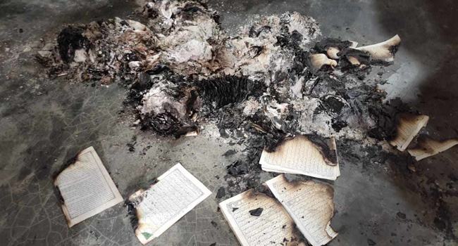 নালিতাবাড়ীতে রহস্যজনকভাবে পুড়েছে ৩০টি কোরআন