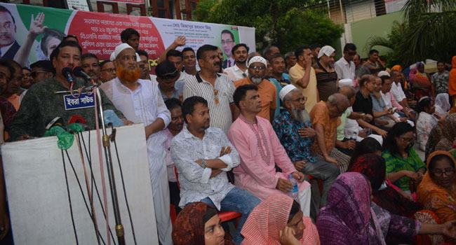 ‘এক দফার আন্দোলনের মাধ্যমেই এ সরকারের পতন ঘটবে’