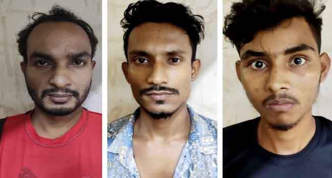 ফতুল্লায় অস্ত্রসহ ডাকাত দলের ৩ সদস্য গ্রেফতার