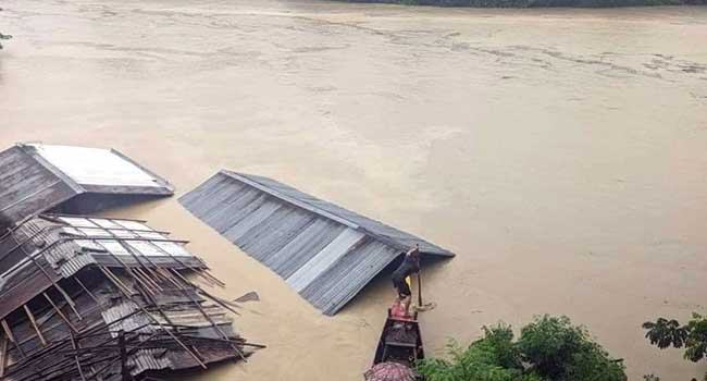 টানা বৃষ্টিতে বান্দরবানের দুই-তৃতীয়াংশ নিমজ্জিত