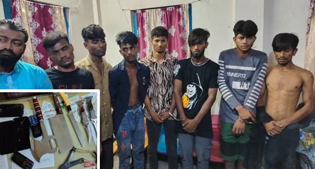 টঙ্গীতে ট্রেনে ছিনতাই, গ্রেফতার ৯