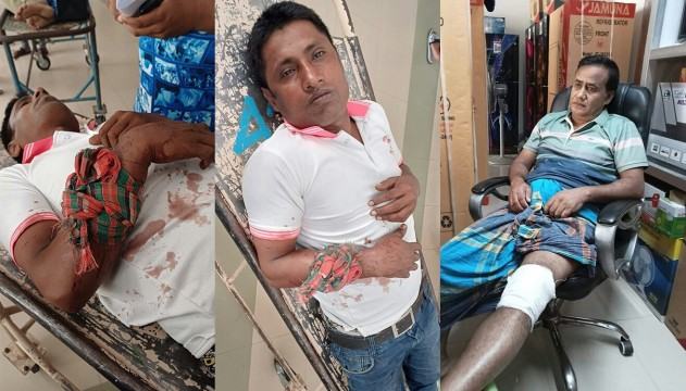 নাটোরে বিএনপির পদযাত্রাগামী হামলা, ইউপি চেয়ারম্যানসহ আহত ১৫