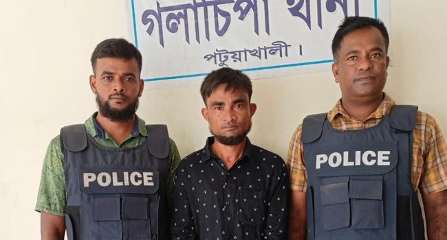 গলাচিপায় ৪০০ পিচ ইয়াবাসহ এক রোহিঙ্গা আটক