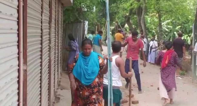 সরাইলে দু’পক্ষের সংঘর্ষে আহত ১৫