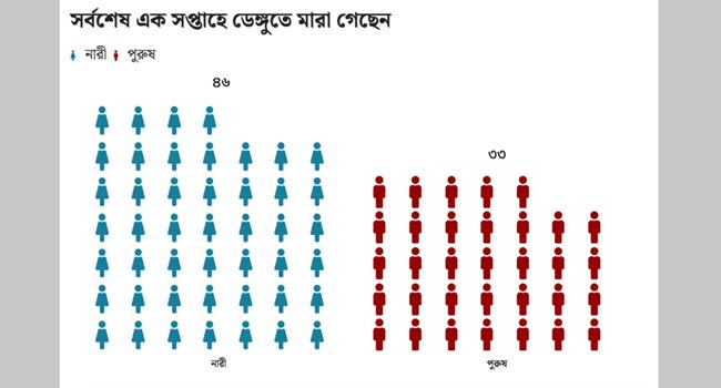 যে কারণে ডেঙ্গুতে নারীদের বেশি মৃত্যু!