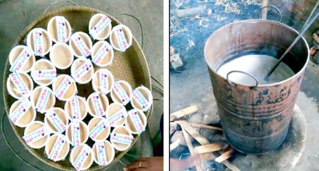 শায়েস্তাগঞ্জে তৈরী হচ্ছে ‘বগুড়ার দই’