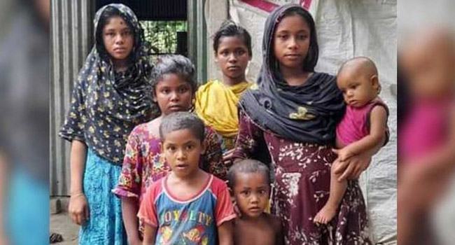 মাকে হত্যার পর বাবা কারাগারে, দিশেহারা ৭ সন্তান