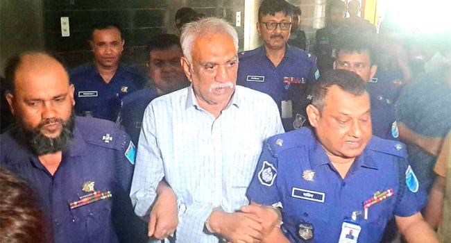 বিএনপি নেতা চাঁদকে কিশোরগঞ্জে শ্যোন অ্যারেস্ট দেখানো হলো
