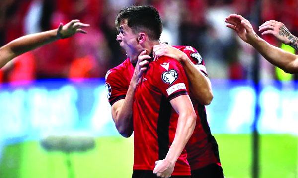 পোল্যান্ডকে হারাল আলবেনিয়া