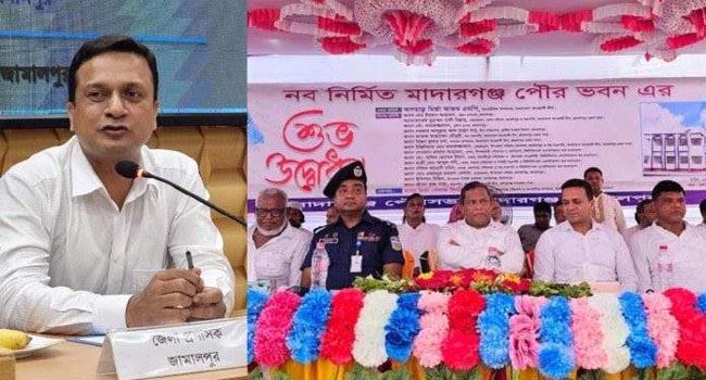 ওসির পর নৌকায় ভোট চাইলেন জামালপুরের ডিসি