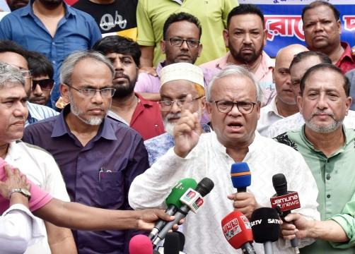 সাইবার সিকিউরিটি অ্যাক্ট মানুষের বাক স্বাধীনতার জন্য মারাত্মক হুমকি : রিজভী