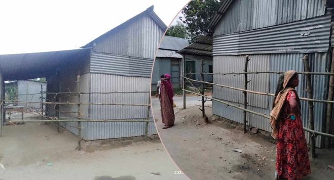 মেলান্দহে ৬ দিন ধরে অবরুদ্ধ এক পরিবার