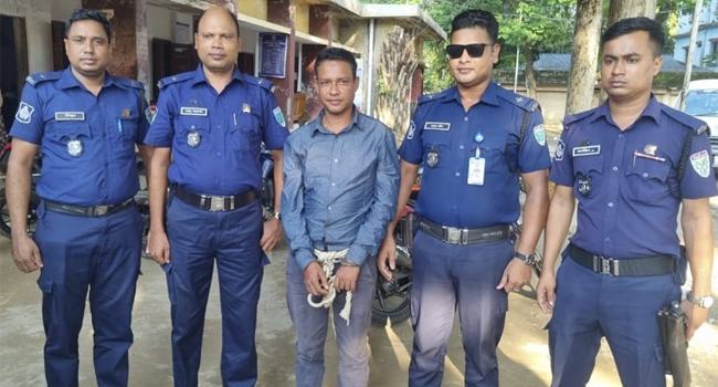 বড়লেখা যাবজ্জীবন সাজাপ্রাপ্ত পলাতক আসামি গ্রেফতার