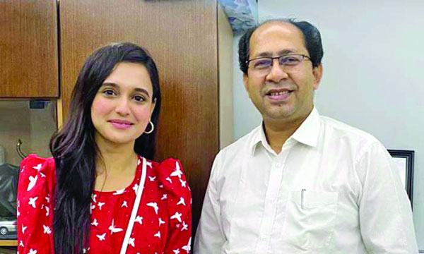 সাবিলাকেও ডা. আশীষ কুমার চক্রবর্তীর ধন্যবাদ জ্ঞাপন