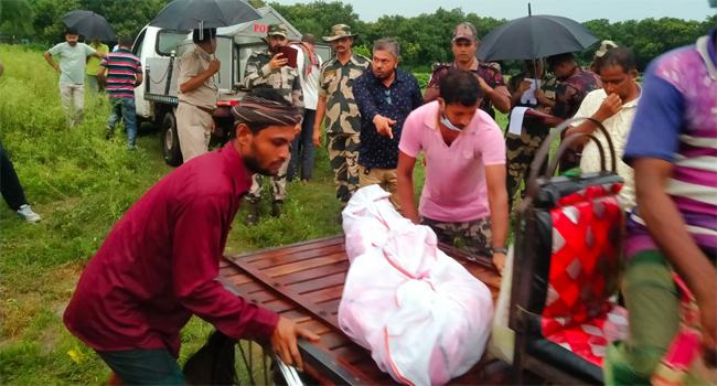 বাংলাদেশীর লাশ ৬ দিন পর ফেরত দিলো বিএসএফ