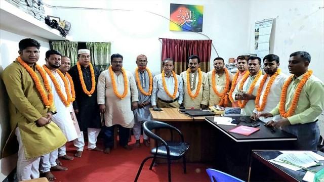 গাজীপুর প্রেস ক্লাবের কার্যনির্বাহী কমিটির শপথ গ্রহণ অনুষ্ঠিত