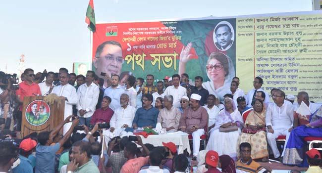 আওয়ামী লীগ গণতন্ত্র ধ্বংস করেছে : মির্জা আব্বাস