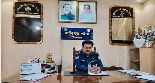 নানা অনিয়মের অভিযোগে সখীপুরের ওসিকে বদলি