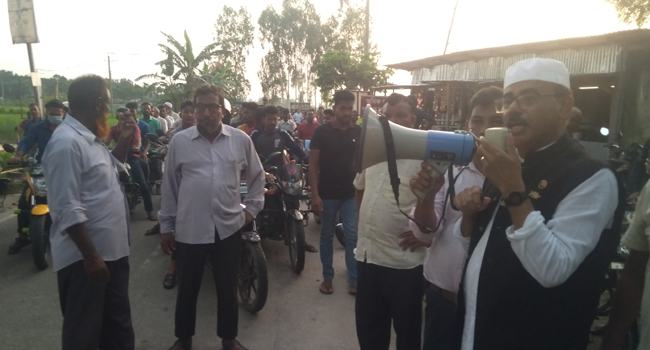 পাটগ্রাম-হাতীবান্ধায় সোনালী ব্যাংকের সাবেক এমডির নির্বাচনী গণসংযোগ