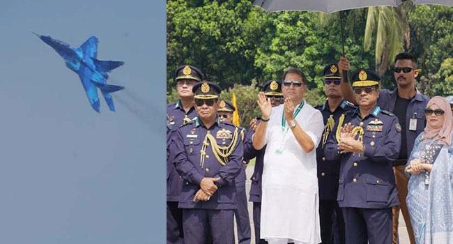 বিমান বাহিনী প্রতিষ্ঠার ৫২ বছর পূর্তি উদযাপন