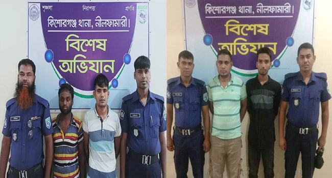 নীলফামারীতে বিয়ে ভেঙে দেয়ায় বন্ধুকে খুন, গ্রেফতার ৪