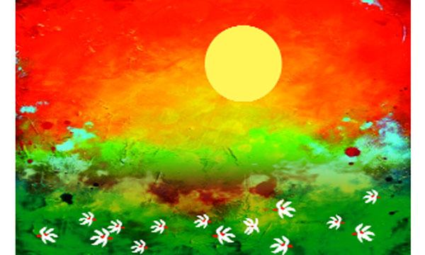 শিশিরঝরা শিউলি ফুলের দিন
