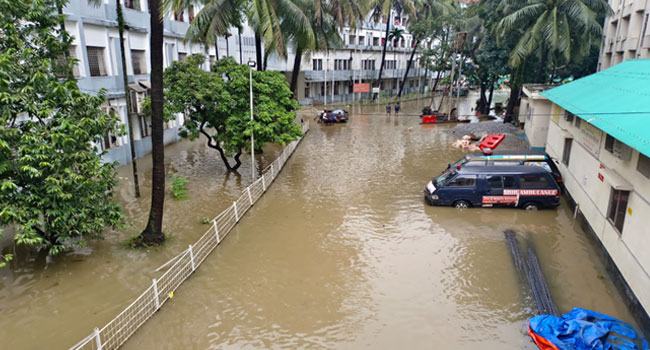 ফের জলমগ্ন সিলেট, পানি ঢুকে পড়েছে ওসমানী হাসপাতালে