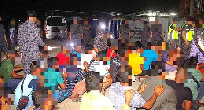 মালয়েশিয়ায় ৫৫ বাংলাদেশী গ্রেফতার