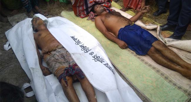 গোয়ালন্দে বিদ্যুৎস্পৃষ্টে চাচা-ভাতিজার মৃত্যু