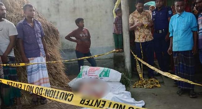 বিরামপুরে সবজি ব্যবসায়ীর গলাকাটা লাশ উদ্ধার