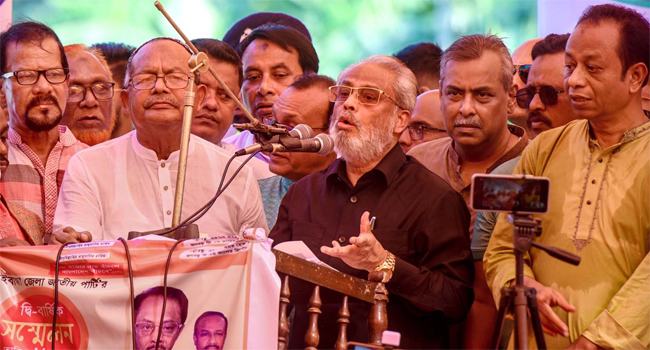 সরকারের মিথ্যা উন্নয়নের গল্প জনগণ আর শোনে না : জিএম কাদের
