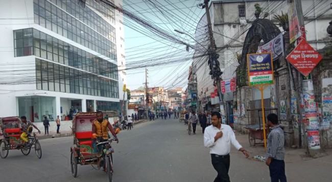 বগুড়ায় হরতালের মিছিলে পুলিশের ধাওয়া-রাবার বুলেট, ছাত্রদল সভাপতি আহত
