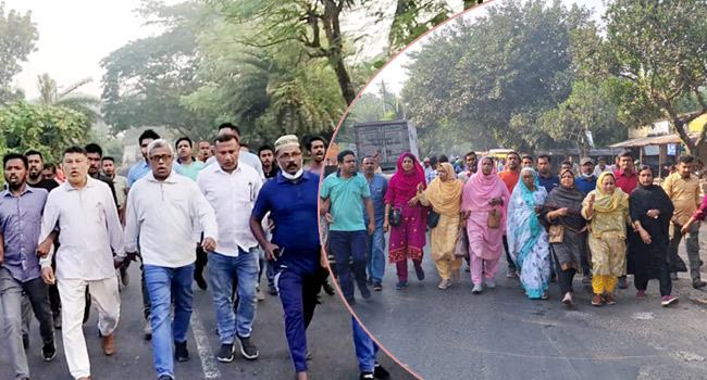 কথা রাখেননি পরিবহন নেতারা : যশোরে সর্বাত্মক অবরোধ পালিত