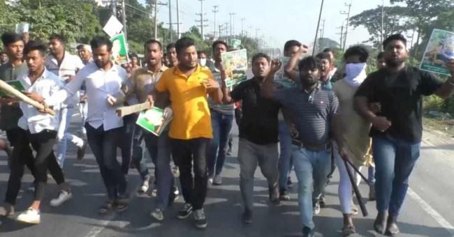 বিএনপি নেতা আজাদের বাড়ি ভাঙচুরের অভিযোগ