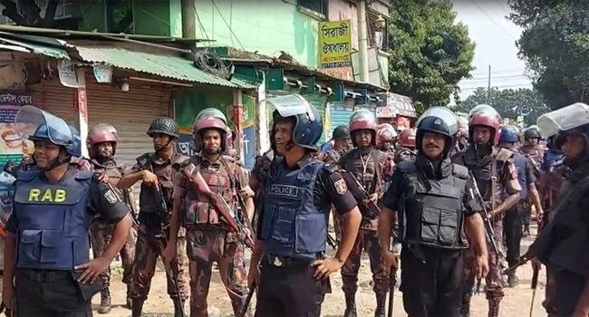 গাজীপুরে শ্রমিক অসন্তোষ, পুলিশের ২ কর্মকর্তাসহ আহত ৪