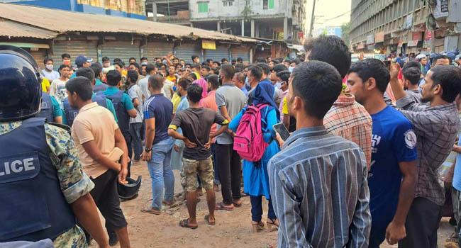 গাজীপুরে আবারো শ্রমিক অসন্তোষ, কারখানা বন্ধ