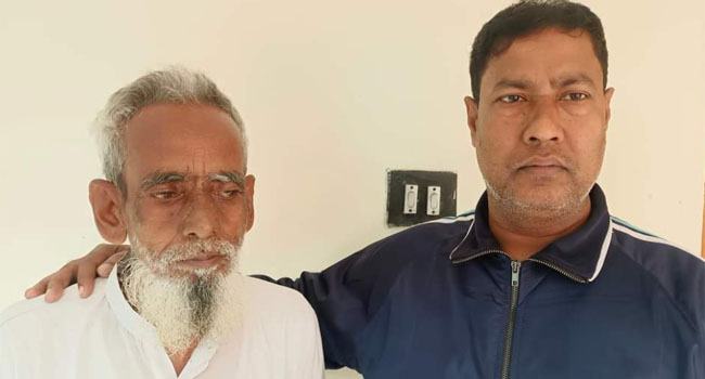 পথভোলা বৃদ্ধ আনসার আলী বাড়ি ফিরতে চান