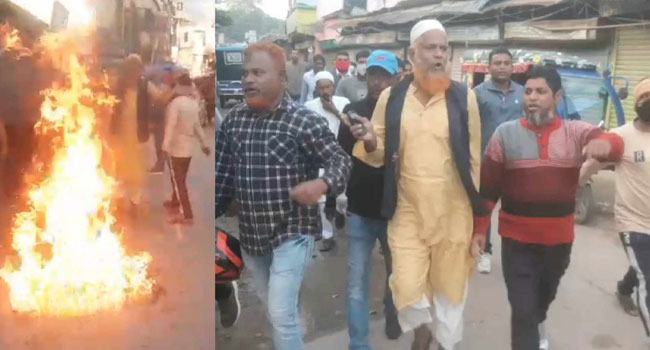 নাগরপুরে হরতাল সমর্থনে বিক্ষোভ মিছিল ও পিকেটিং