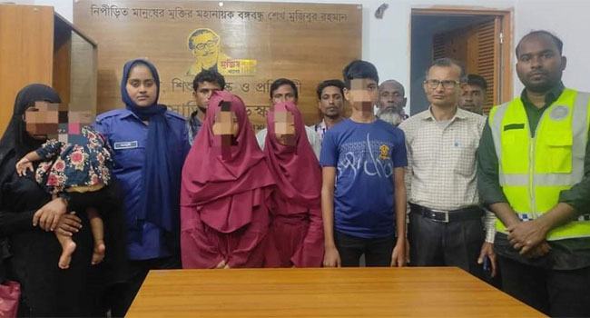 ভূরুঙ্গামারীর নিখোঁজ হওয়া ৩ শিক্ষার্থী কক্সবাজার থেকে উদ্ধার