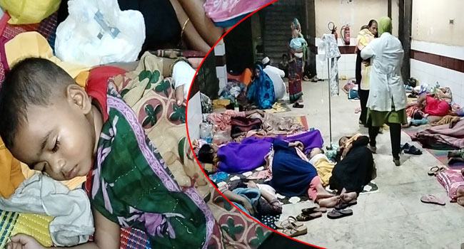 ব্রাহ্মণবাড়িয়ায় বেড়েছে ডায়রিয়ার প্রকোপ, স্যালাইন সঙ্কট