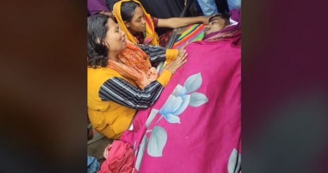 সিদ্ধিরগঞ্জে লরির ট্যাংকে জমা বিষাক্ত গ্যাসে যুবকের মৃত্যু, আহত বাবা-ভাই