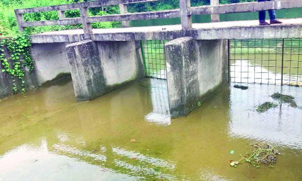 মিরসরাইয়ে সেচ প্রকল্পের স্লুইস গেটের লক নষ্ট : আবাদে বিপর্যয়ের আশঙ্কা