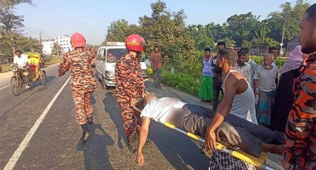 ঈশ্বরগঞ্জে ট্রাকচাপায় নিহত ২