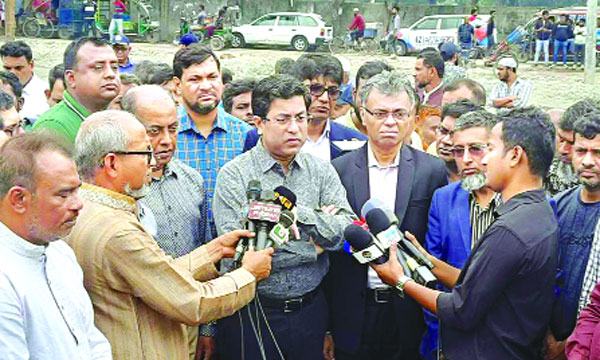 কাঁচপুর আন্তঃজেলা বাসটার্মিনালকে আধুনিক করা হবে : মেয়র তাপস