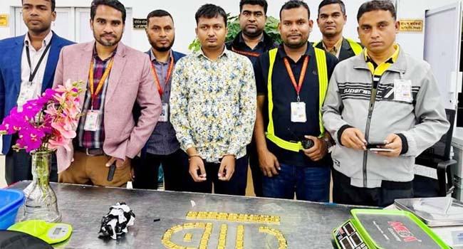 শাহজালাল বিমানবন্দরে সাড়ে ৪ কোটি টাকার স্বর্ণসহ যাত্রী আটক