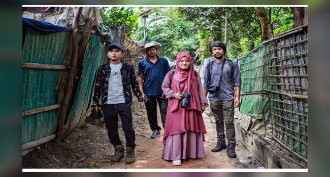 ইউএনএইচসিআর অ্যাওয়ার্ড পেল কক্সবাজারের ৪ রোহিঙ্গা তরুণ-তরুণী
